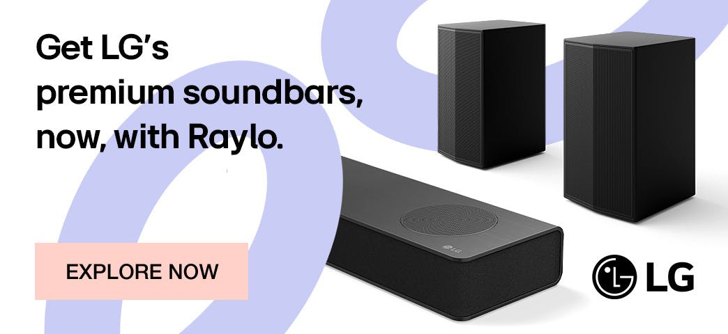 View LG Soundbars with Raylo